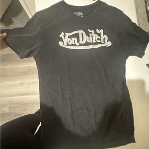 Von Dutch Charcoal Short Sleeve Tee